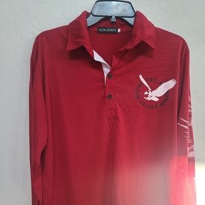 Slim Horse red long sleeve